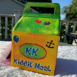 Loungefly SpongeBob SquarePants Krusty Krab Kiddie Meal Figural Crossbody Bag